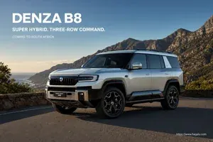 Upcoming DENZA B8 for South Africa
