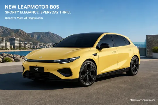 Upcoming Leapmotor B05 for South Africa