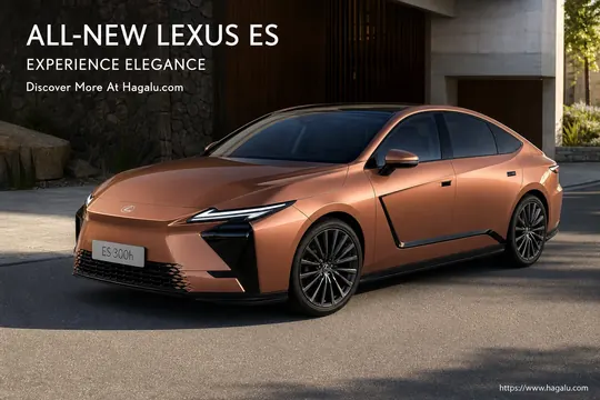 Upcoming Lexus All-New ES for South Africa