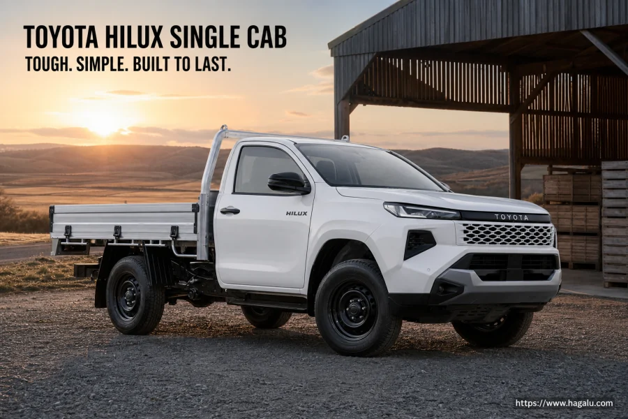 Upcoming Toyota Hilux Single Cab New Generation for South Africa