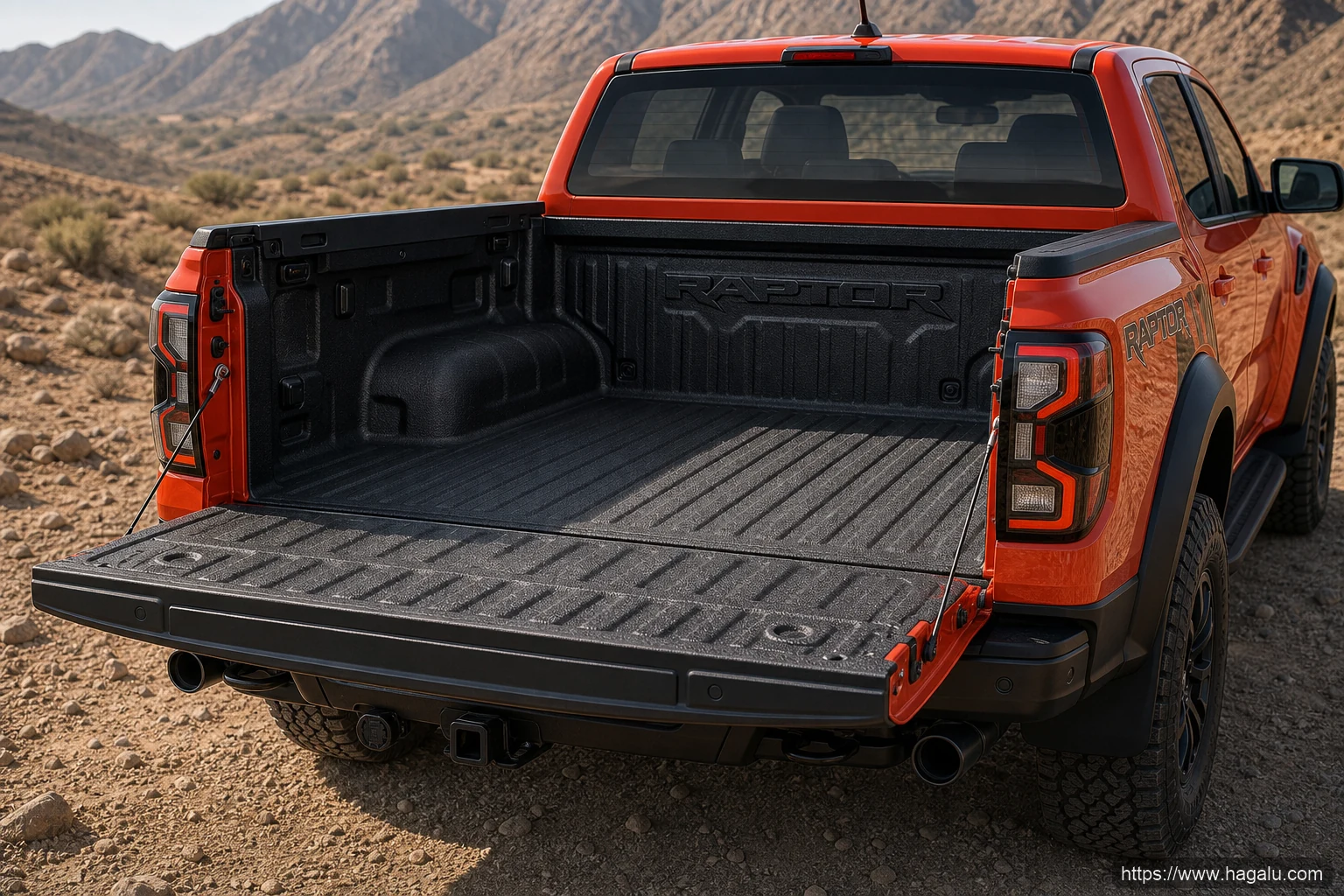 Ford Ranger Raptor interior view 5 for South African vehicle comparison