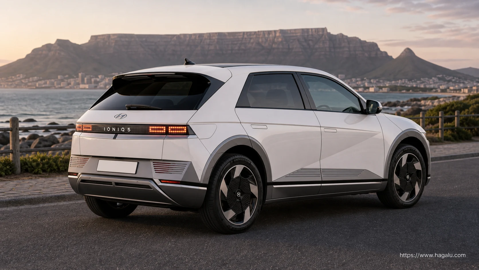 Hyundai IONIQ 5 exterior view 2 for South African vehicle comparison