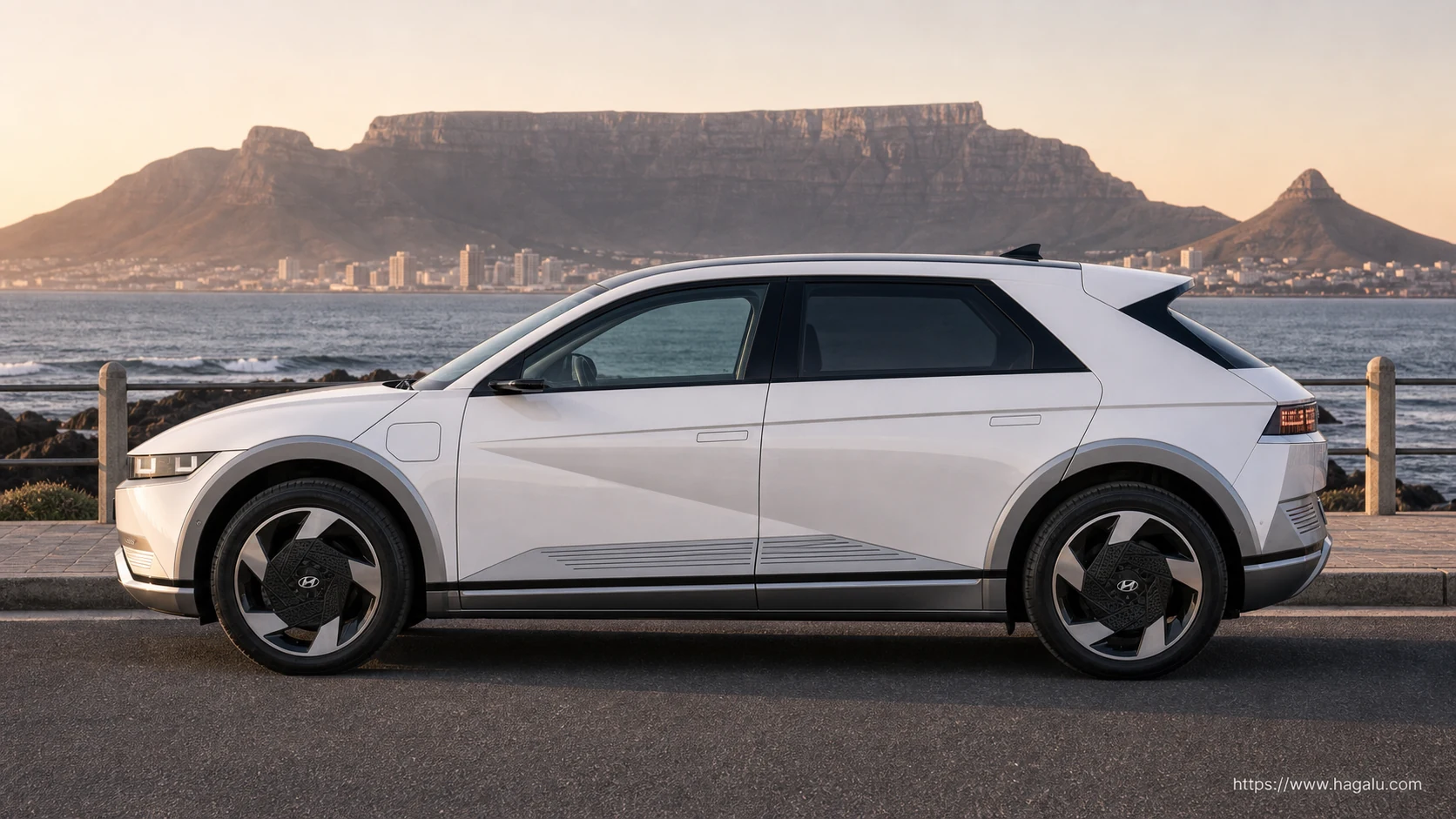Hyundai IONIQ 5 exterior view 3 for South African vehicle comparison
