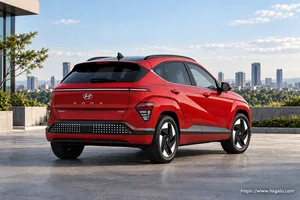 Hyundai KONA EV exterior view 2 for South African vehicle comparison