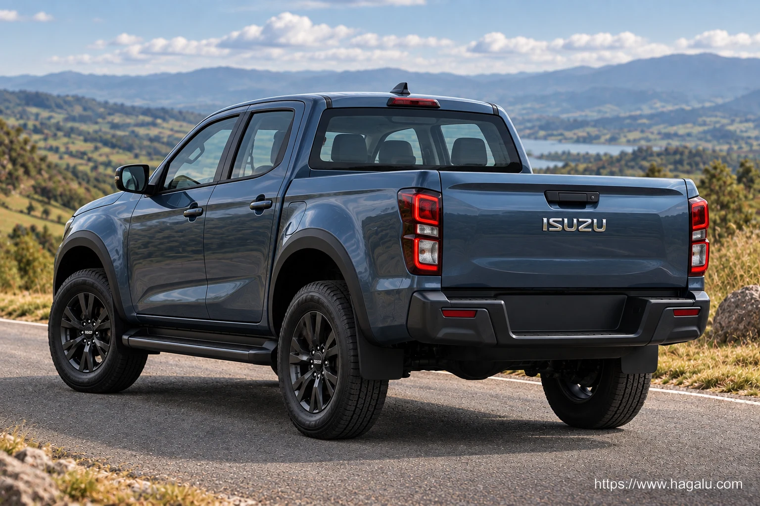 Isuzu D-Max EV exterior view 2 for South African vehicle comparison