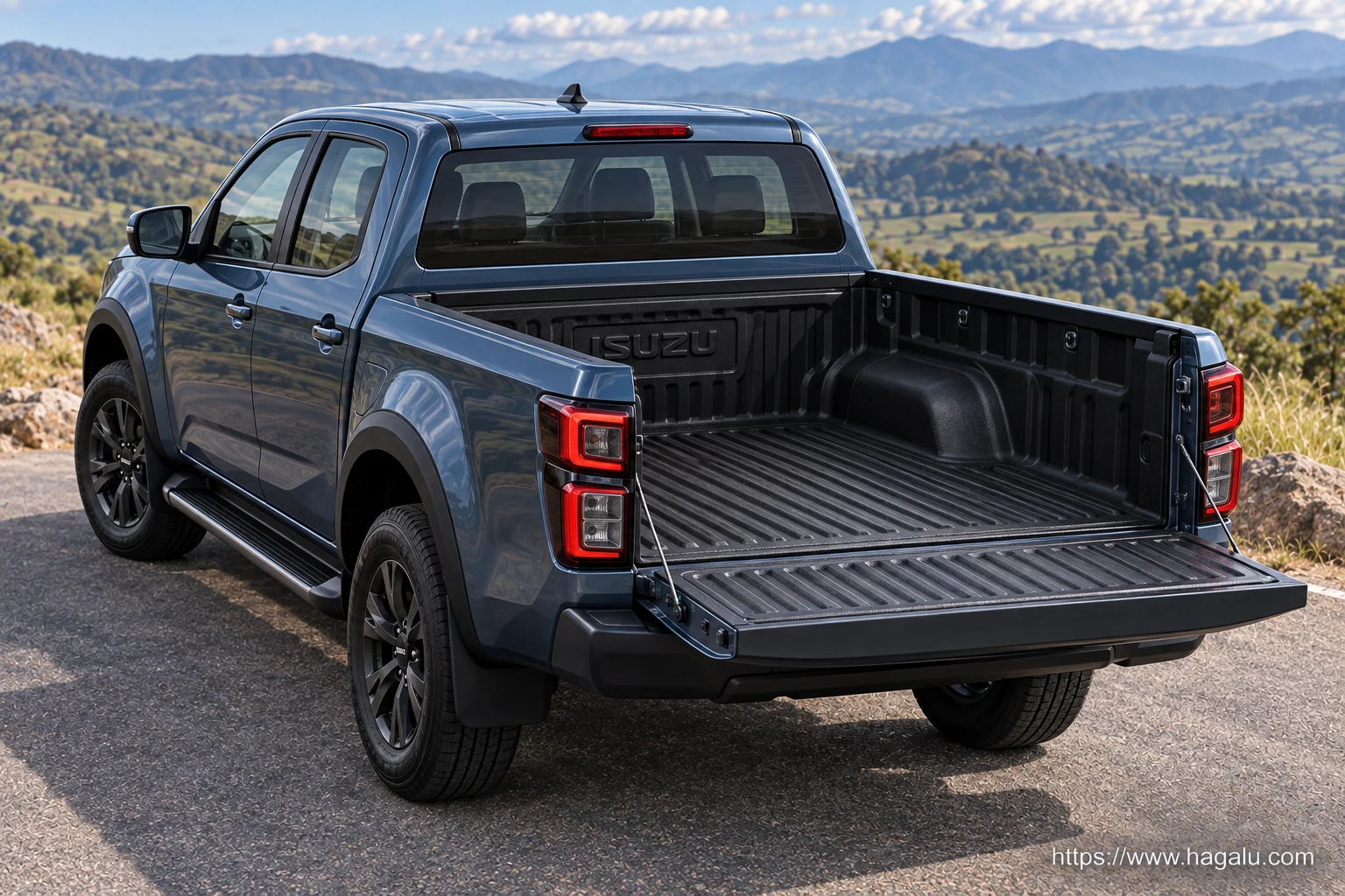 Isuzu D-Max EV exterior view 5 for South African vehicle comparison