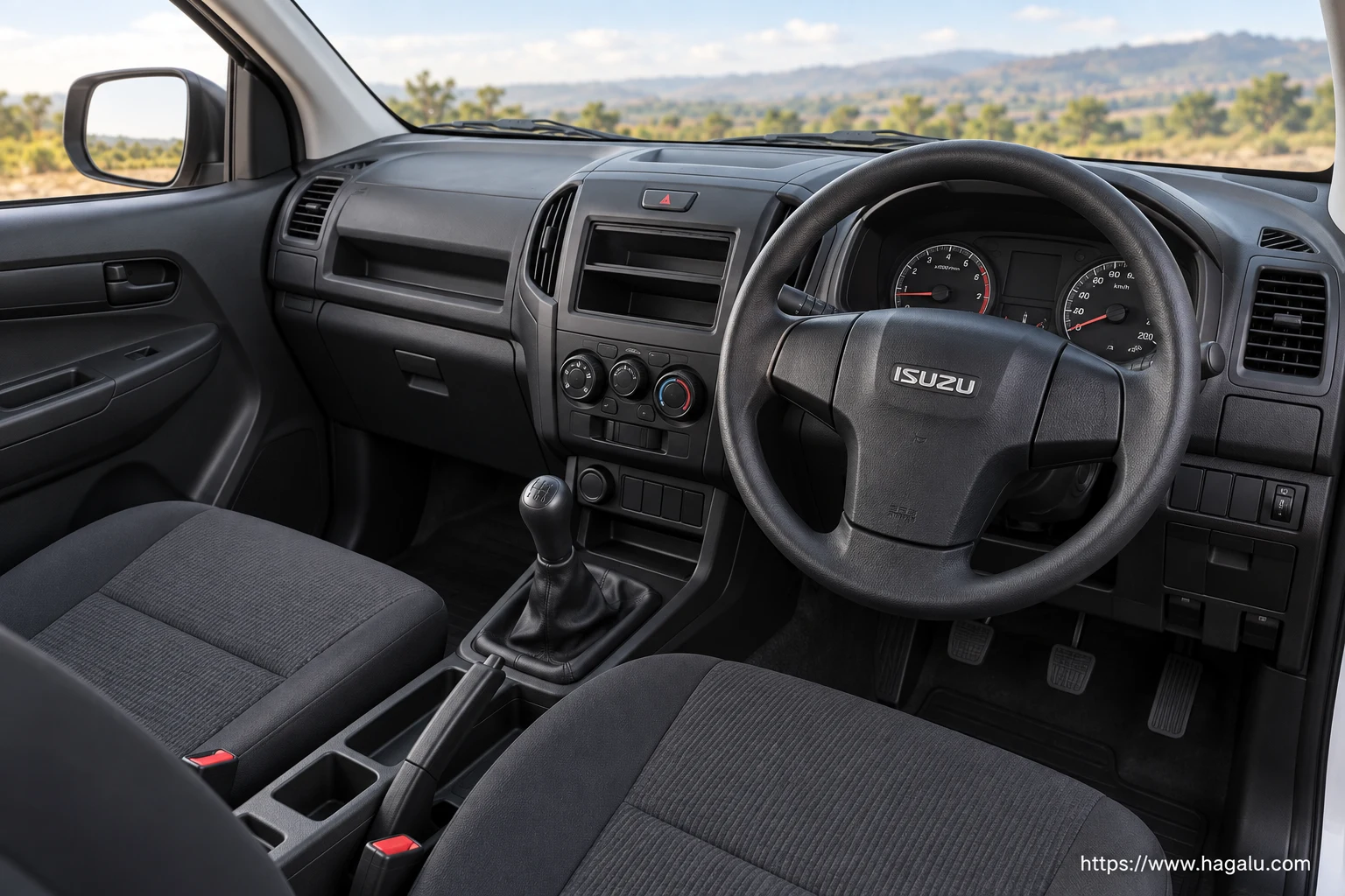Isuzu D-Max Single Cab interior view 1 for South African vehicle comparison