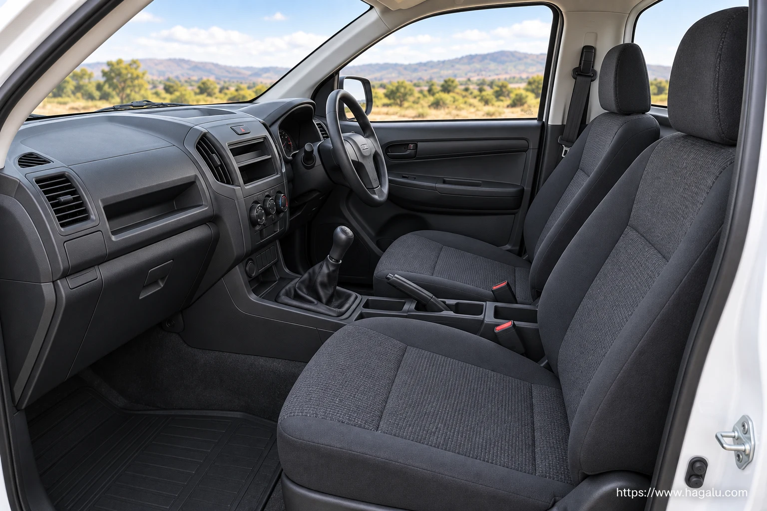 Isuzu D-Max Single Cab interior view 3 for South African vehicle comparison