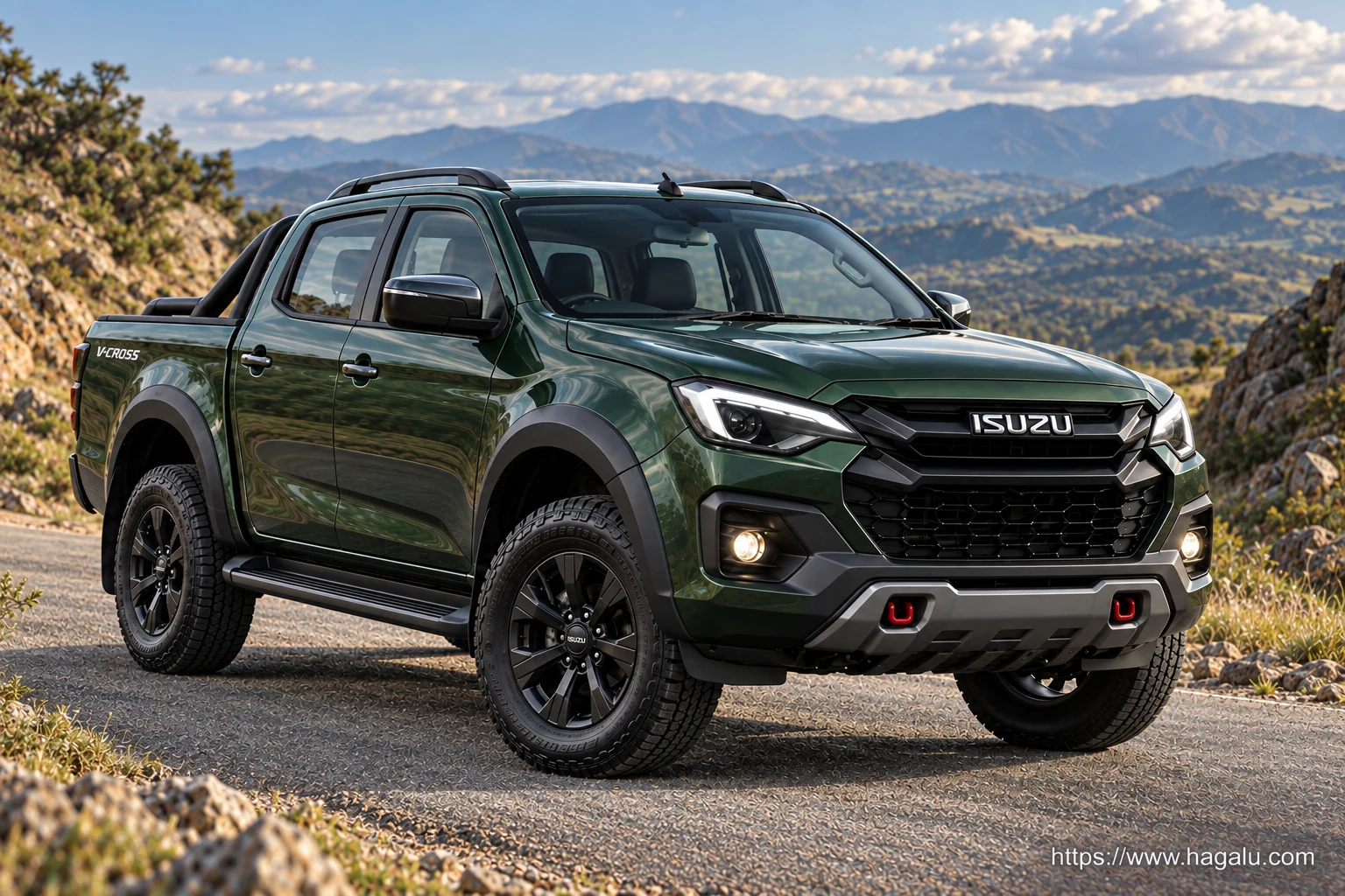 Isuzu D-Max V-Cross / Premium 4X4 exterior view 1 for South African vehicle comparison