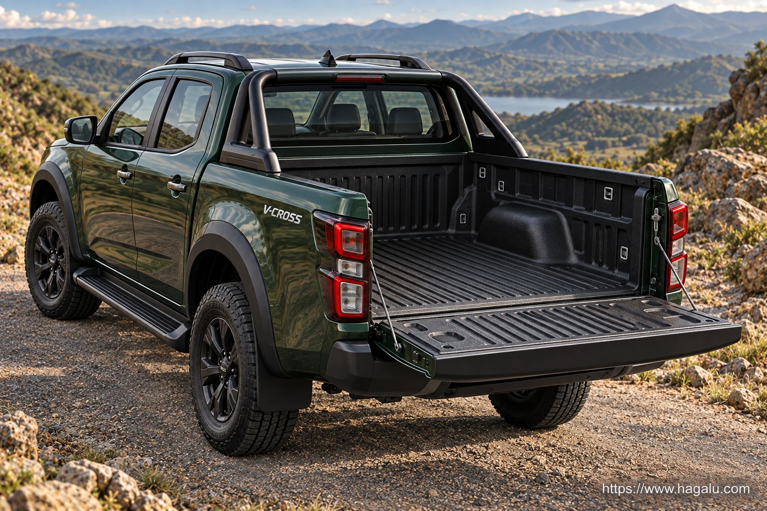 Isuzu D-Max V-Cross / Premium 4X4 exterior view 5 for South African vehicle comparison