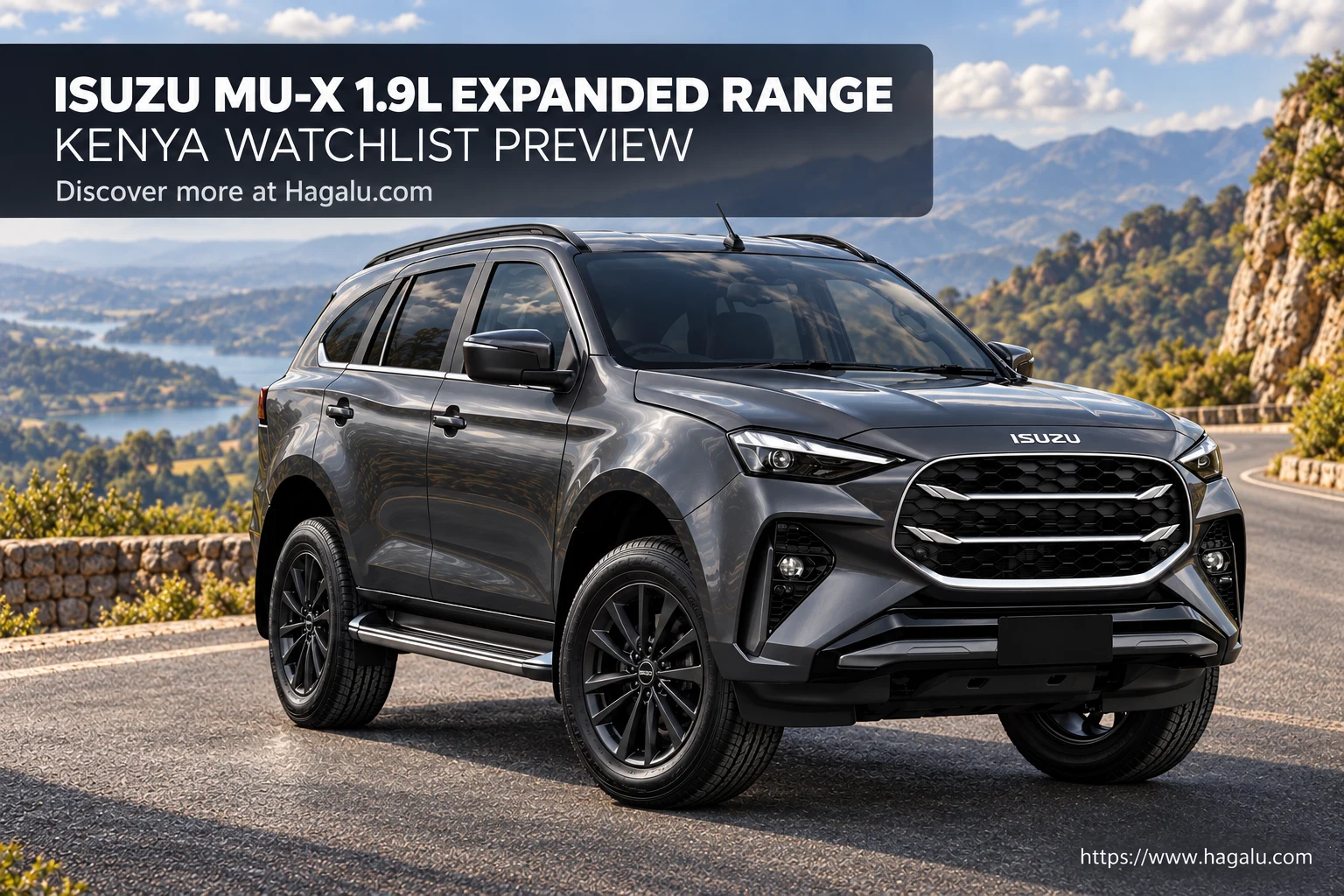 Isuzu mu-X 1.9L Expanded Derivatives in Kenya