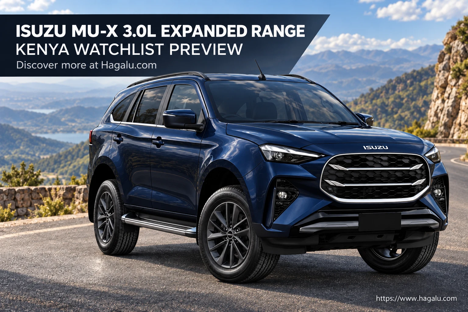 Isuzu mu-X 3.0L Expanded Derivatives in Kenya
