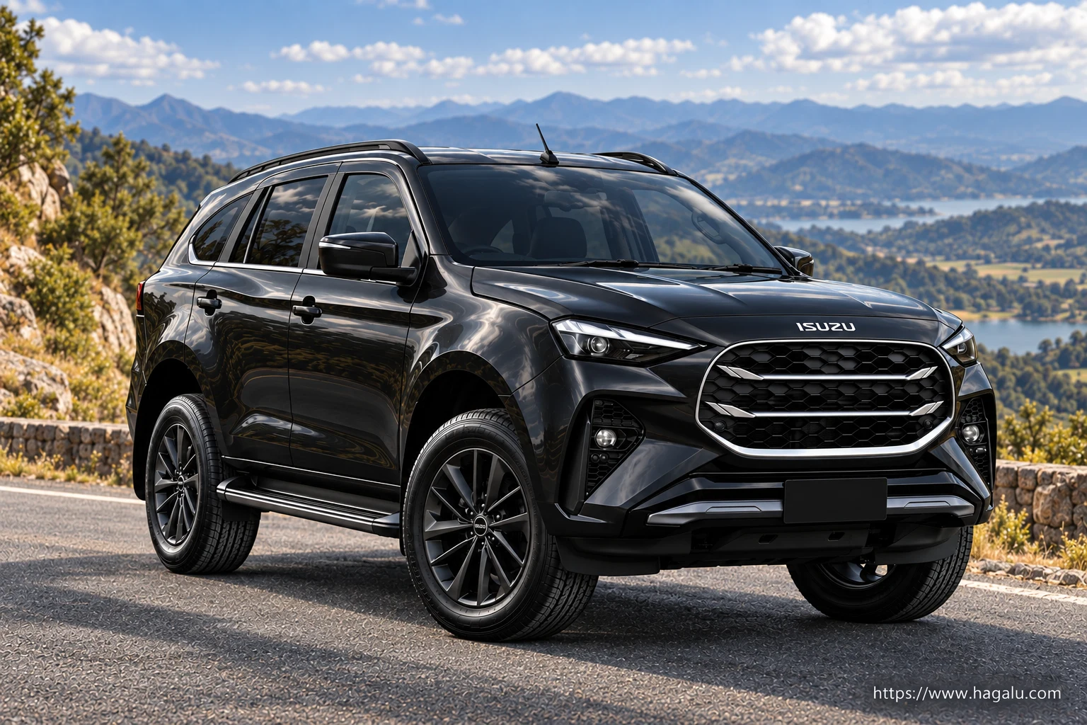 Isuzu mu-X Premium / Special Edition exterior view 1 for South African vehicle comparison