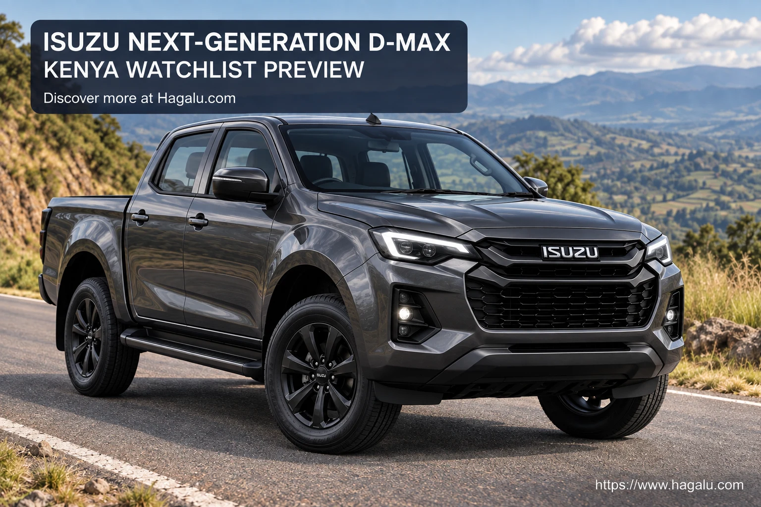 Isuzu Next-generation D-Max in Kenya