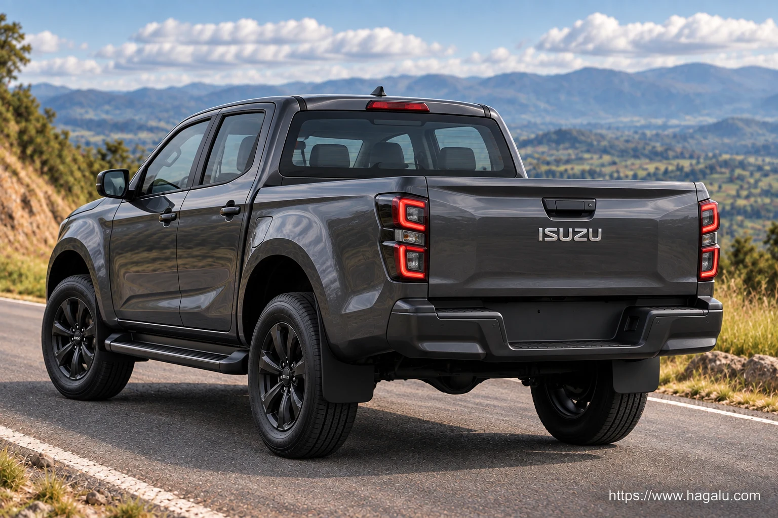 Isuzu Next-generation D-Max exterior view 2 for South African vehicle comparison