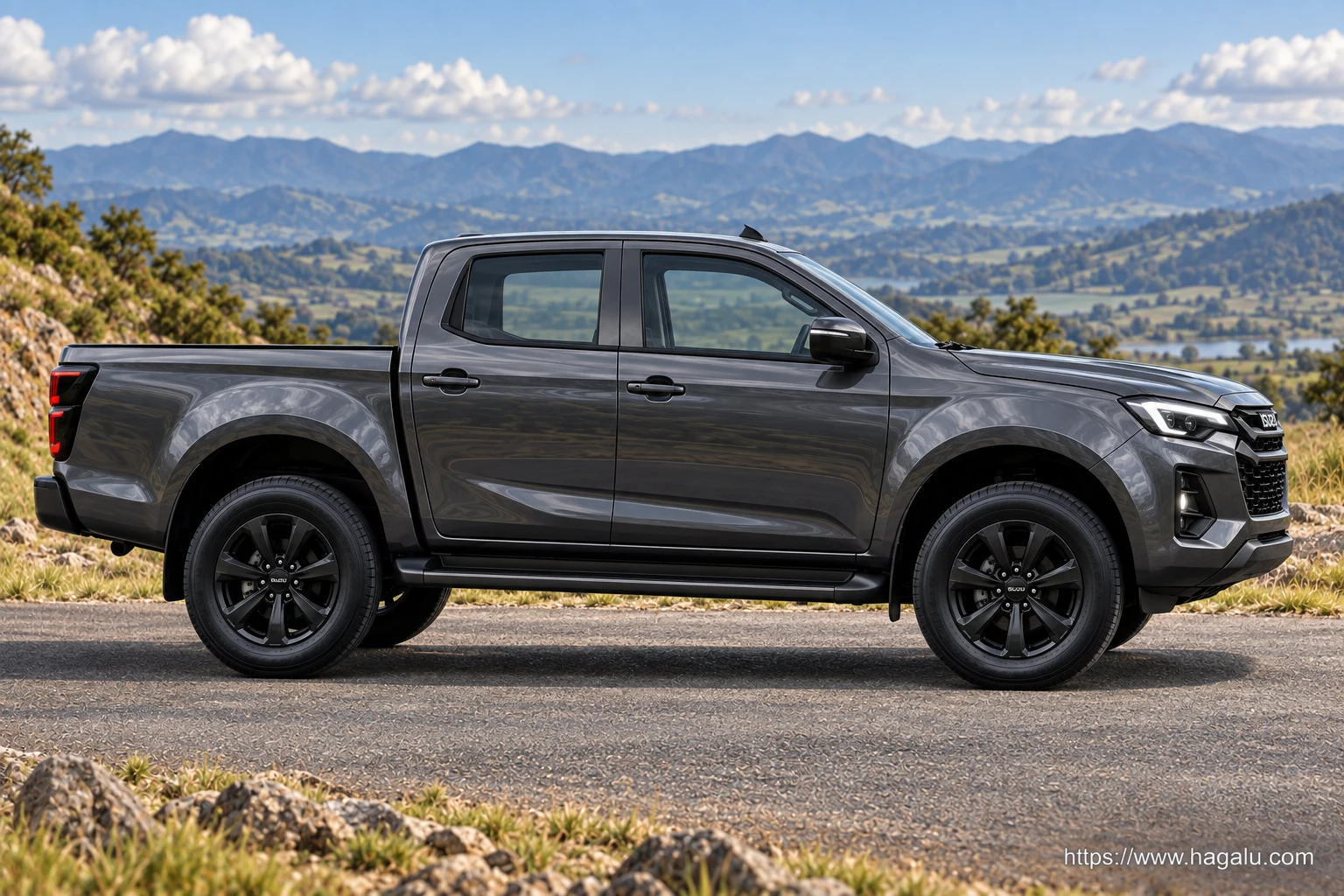 Isuzu Next-generation D-Max exterior view 3 for South African vehicle comparison