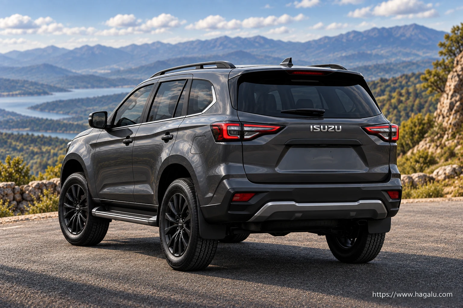 Isuzu Next-generation mu-X exterior view 2 for South African vehicle comparison