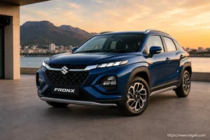 Suzuki FRONX exterior view 1 for South African vehicle comparison