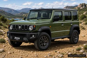 Suzuki Jimny 5 doors exterior view 1 for South African vehicle comparison