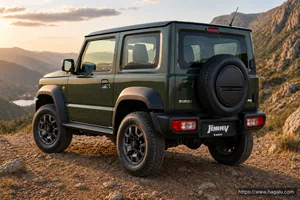 Suzuki Jimny exterior view 2 for South African vehicle comparison