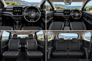 Suzuki XL6 interior view 2 for South African vehicle comparison