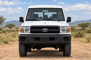 Toyota Land Cruiser 78 exterior view 5 for South African vehicle comparison