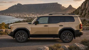 Toyota Land Cruiser Prado exterior view 3 for South African vehicle comparison