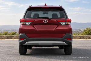 Toyota Rush exterior view 5 for South African vehicle comparison
