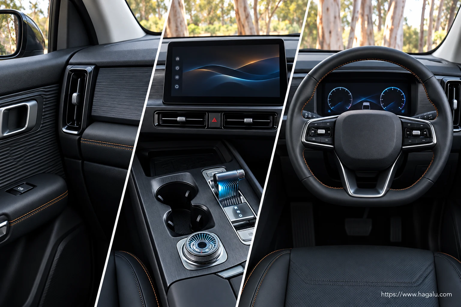 BAIC B30 interior view 2 for South African vehicle comparison