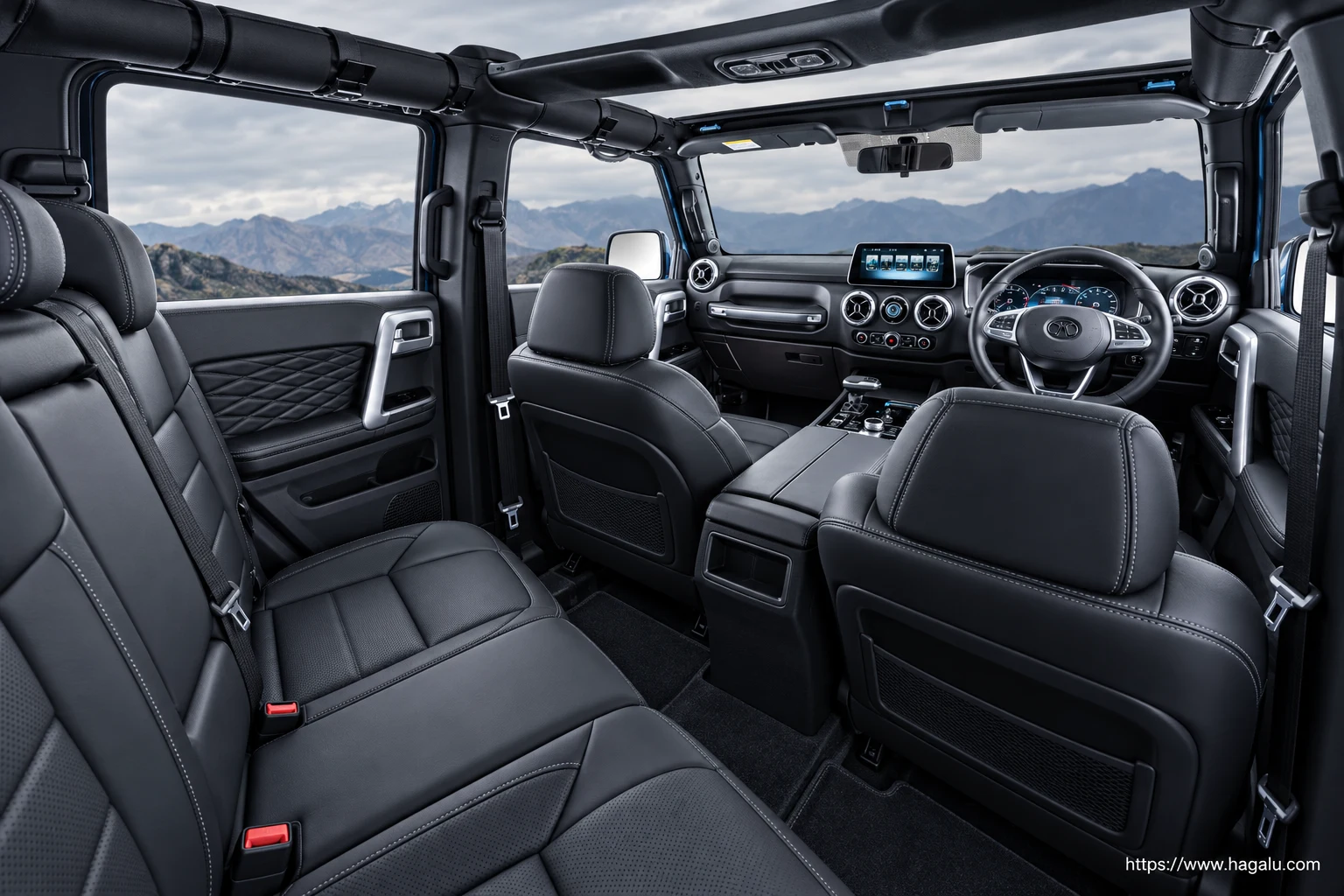 BAIC B40 Plus interior view 4 for South African vehicle comparison