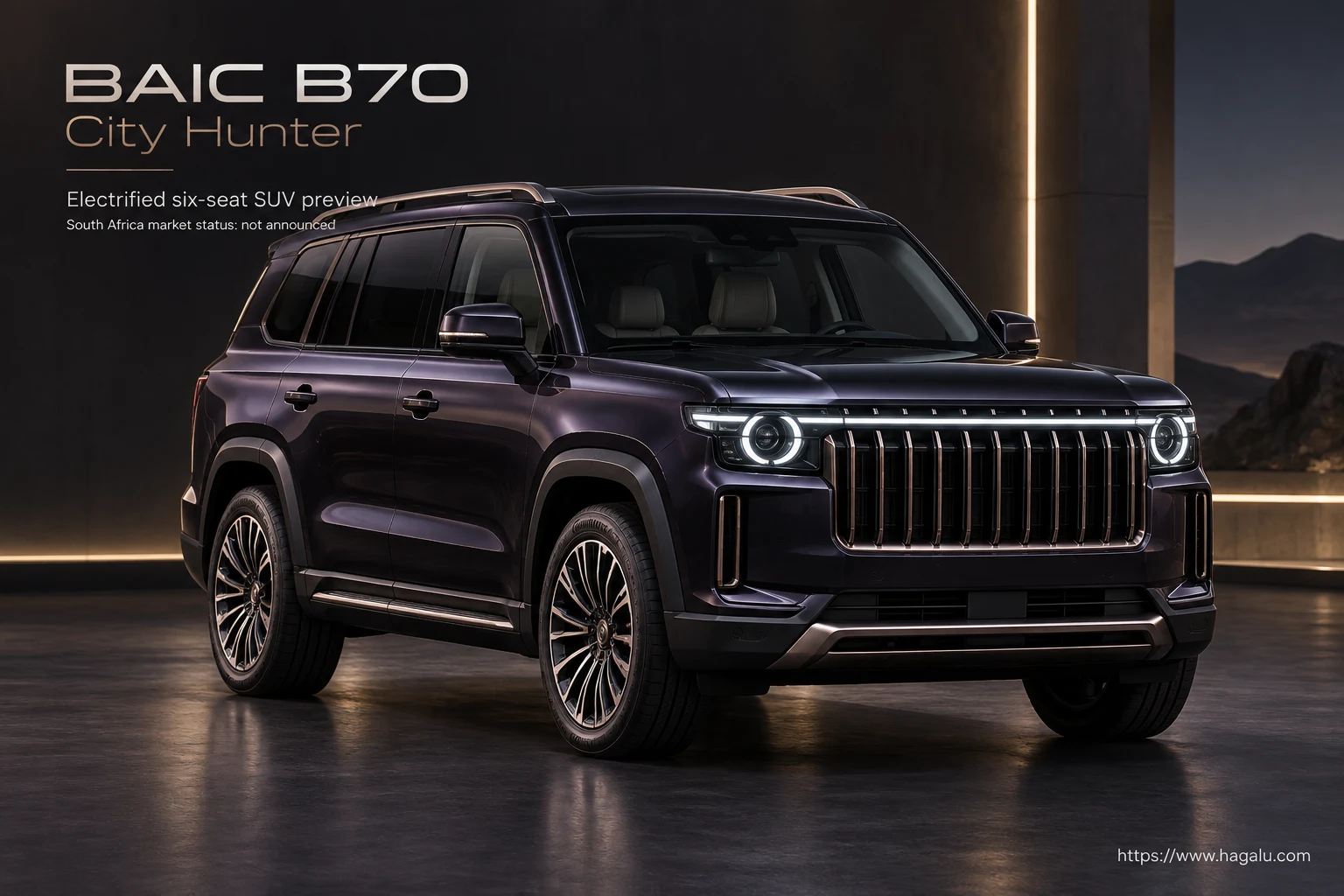 BAIC B70 / City Hunter compared with BYD SEALION 6 DM-i in South Africa