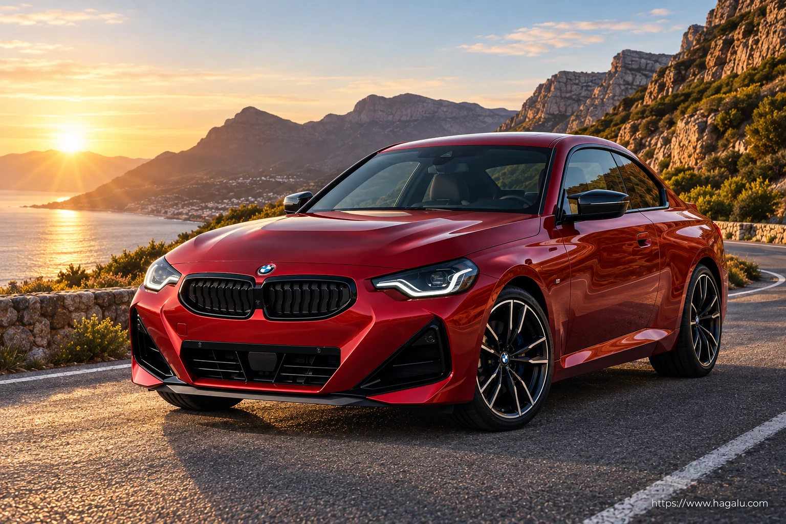 BMW 2 Series Coupé exterior view 1 for South African vehicle comparison