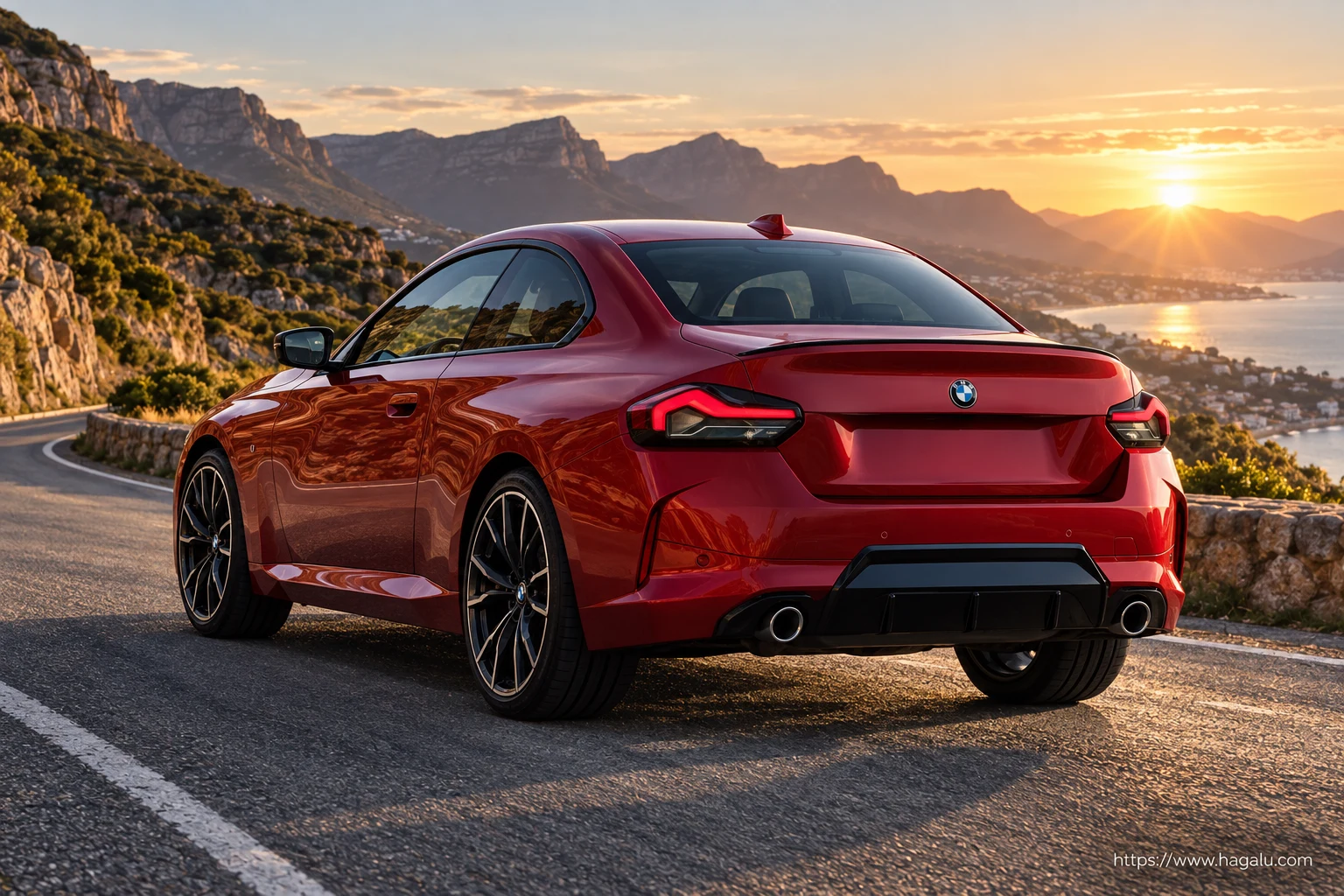 BMW 2 Series Coupé exterior view 2 for South African vehicle comparison
