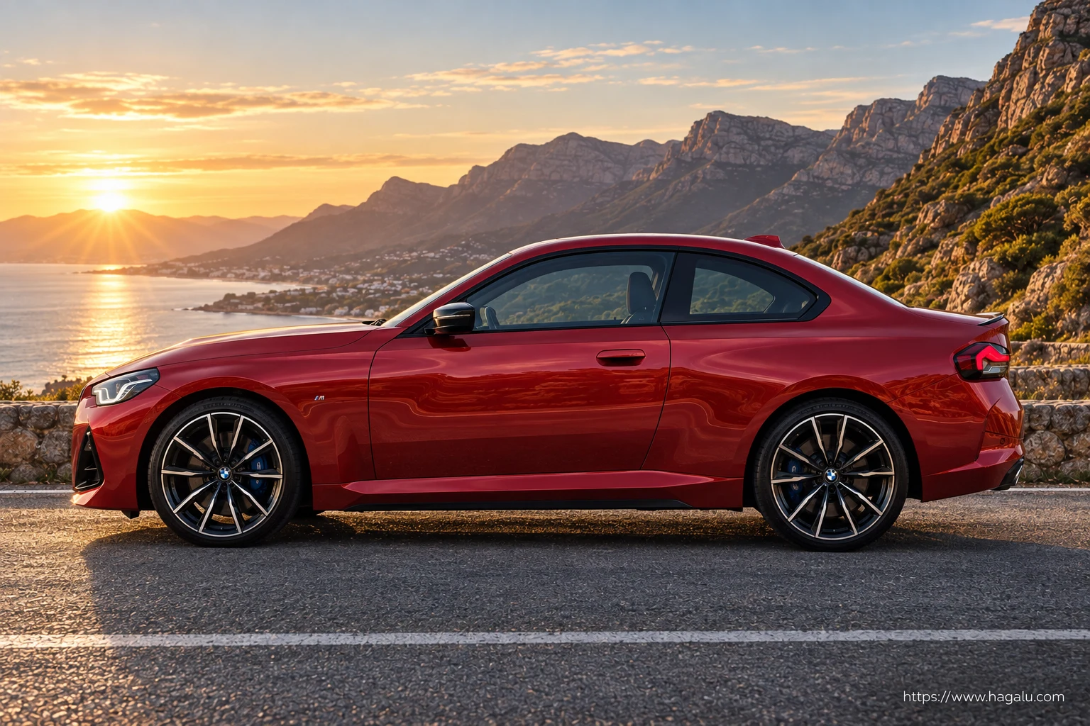 BMW 2 Series Coupé exterior view 3 for South African vehicle comparison