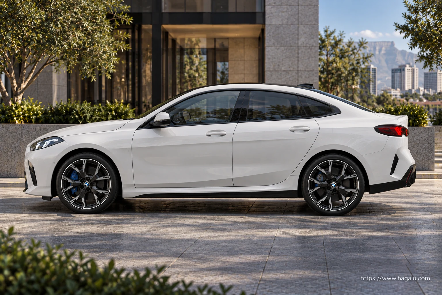 BMW 2 Series Gran Coupé exterior view 3 for South African vehicle comparison