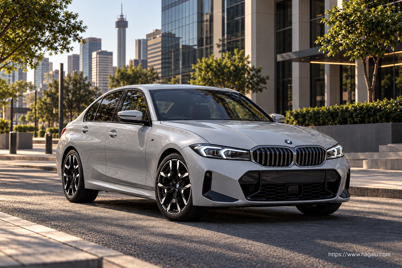 BMW 3 Series exterior view 1 for South African vehicle comparison