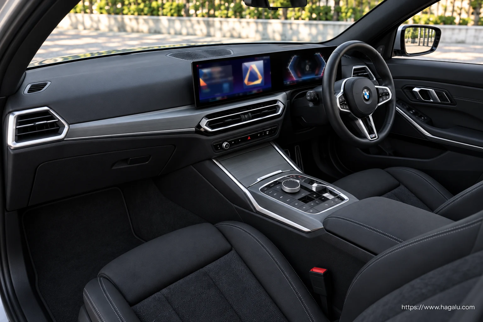 BMW 3 Series interior view 2 for South African vehicle comparison
