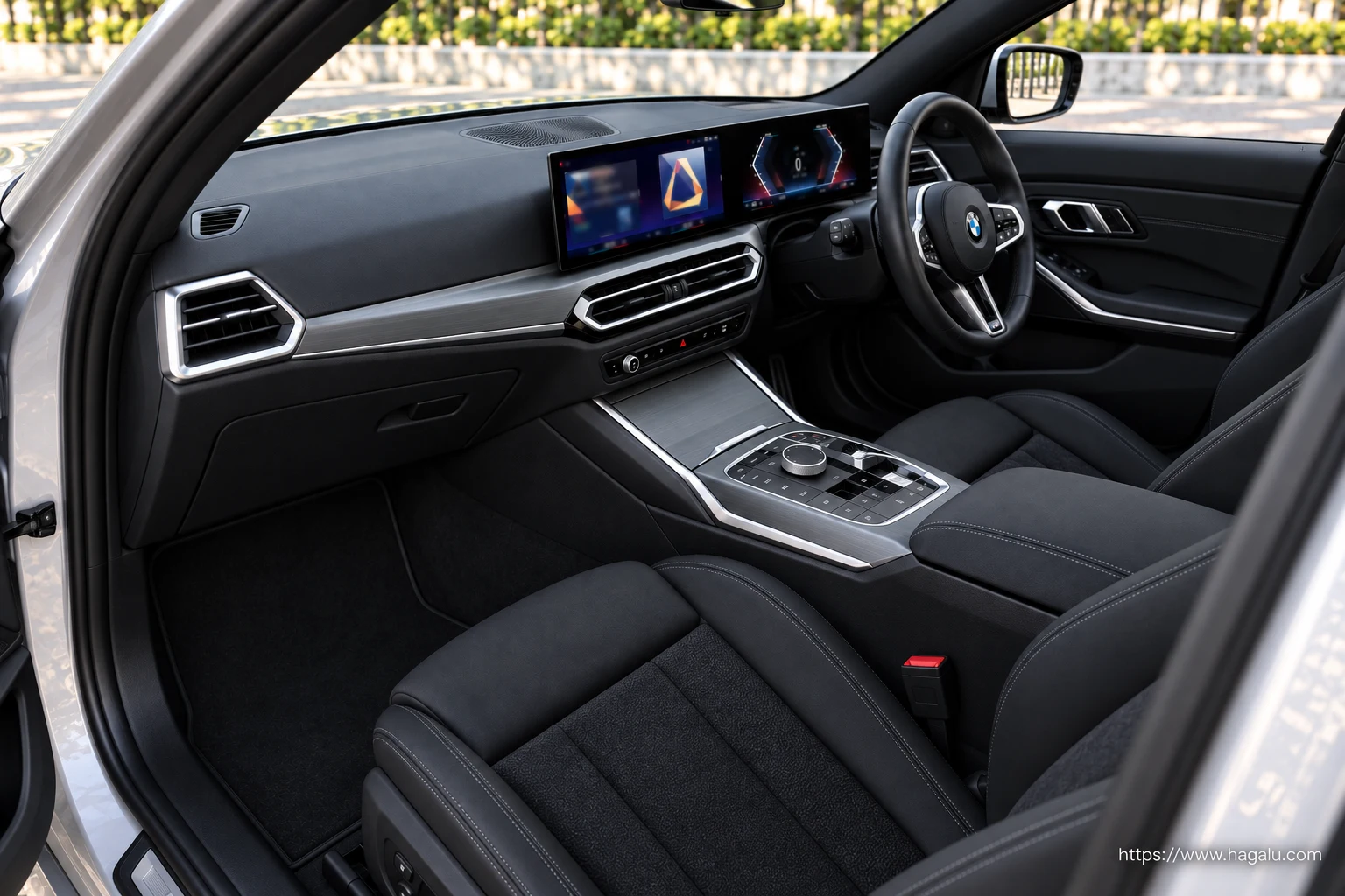 BMW 3 Series interior view 4 for South African vehicle comparison