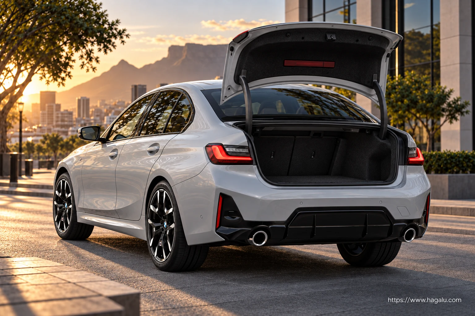 BMW 3 Series interior view 5 for South African vehicle comparison