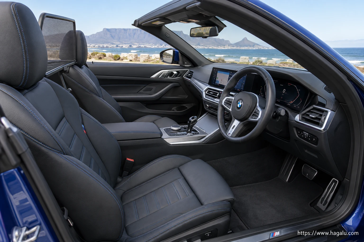 BMW 4 Series Convertible interior view 2 for South African vehicle comparison