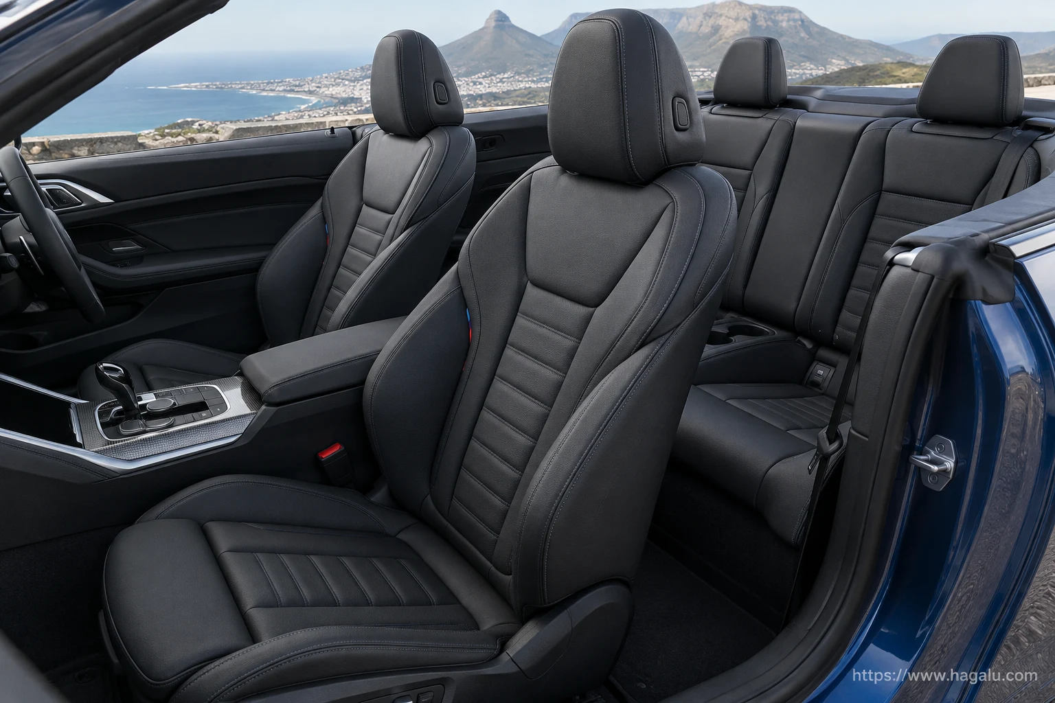 BMW 4 Series Convertible interior view 3 for South African vehicle comparison