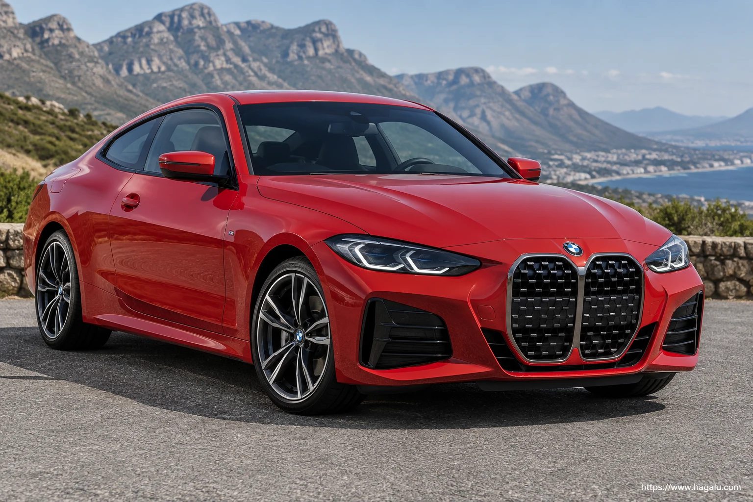 BMW 4 Series Coupé exterior view 1 for South African vehicle comparison