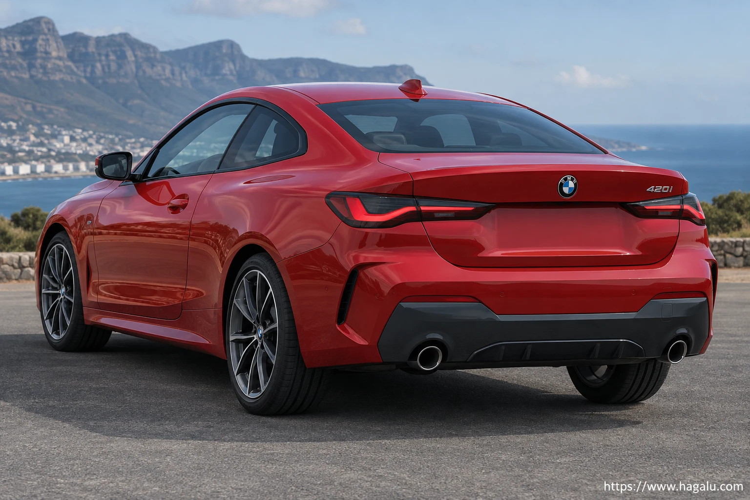 BMW 4 Series Coupé exterior view 2 for South African vehicle comparison
