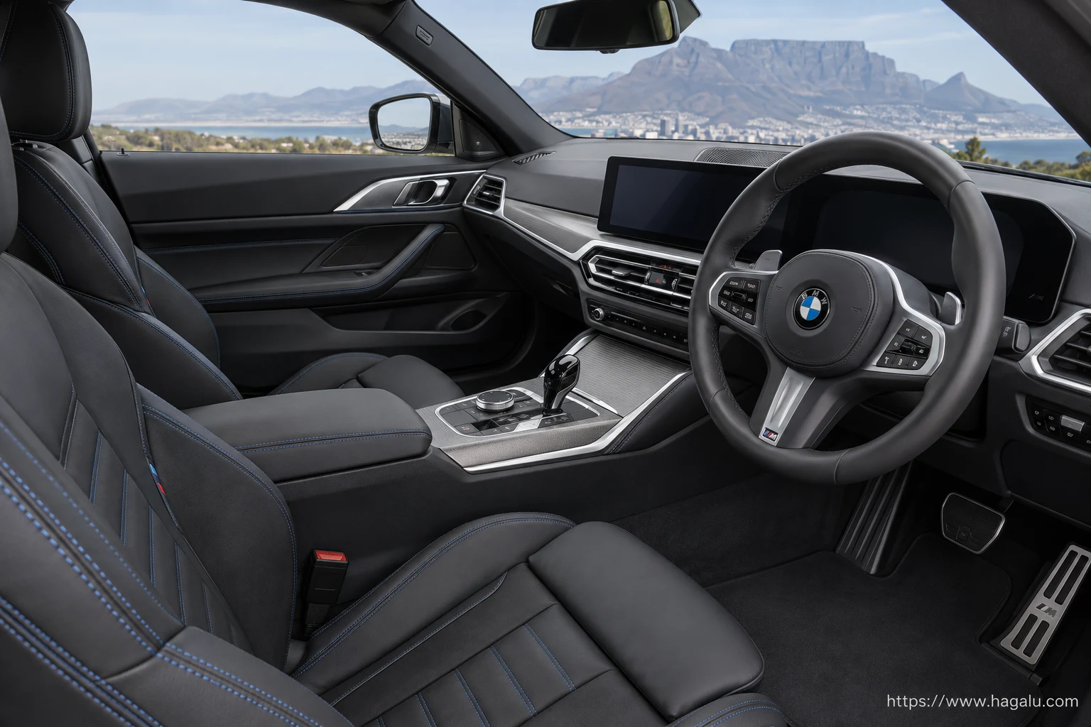 BMW 4 Series Coupé interior view 2 for South African vehicle comparison