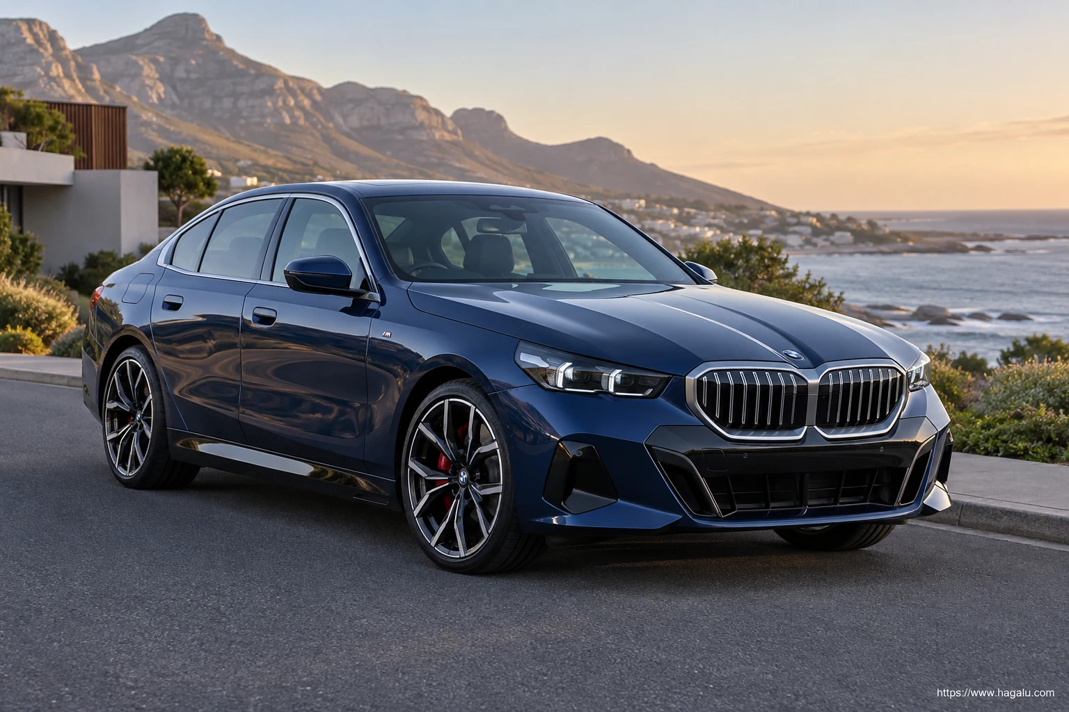 BMW 5 Series exterior view 1 for South African vehicle comparison