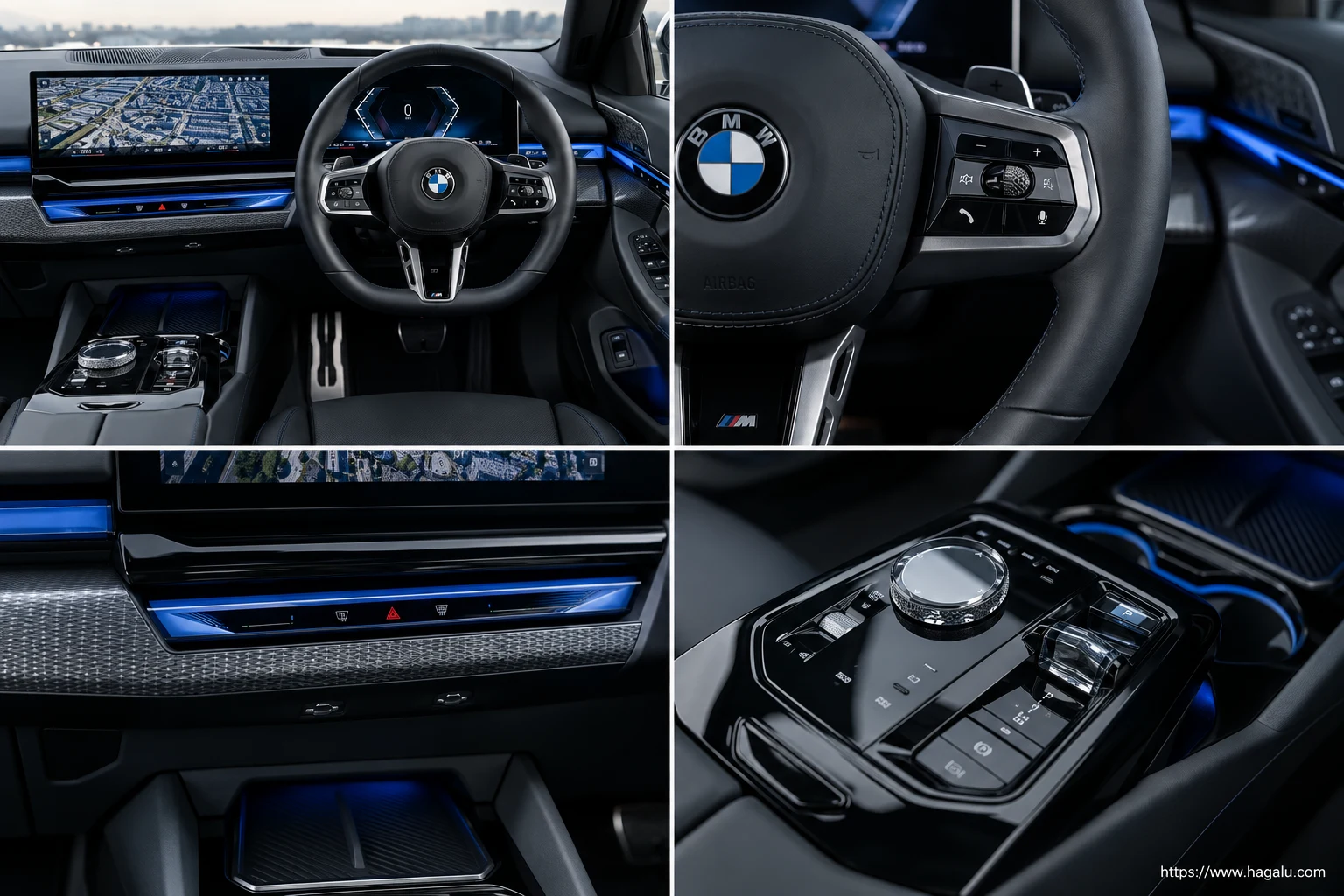 BMW 5 Series interior view 2 for South African vehicle comparison