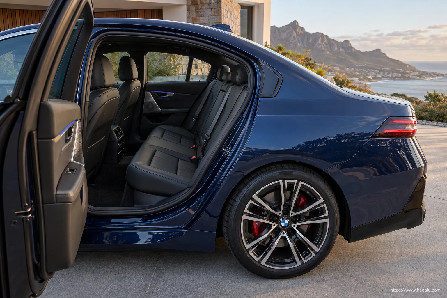BMW 5 Series interior view 4 for South African vehicle comparison