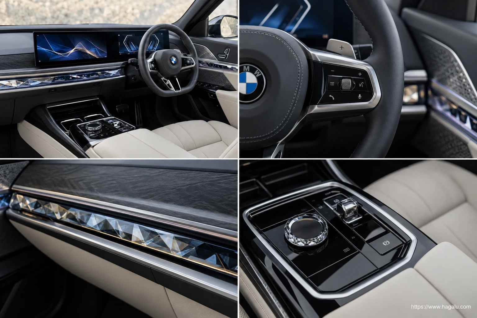 BMW 7 Series interior view 2 for South African vehicle comparison