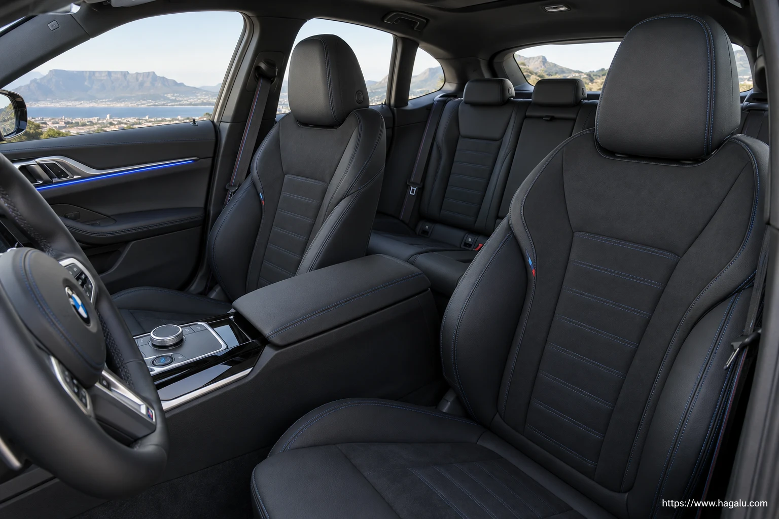 BMW i4 interior view 3 for South African vehicle comparison