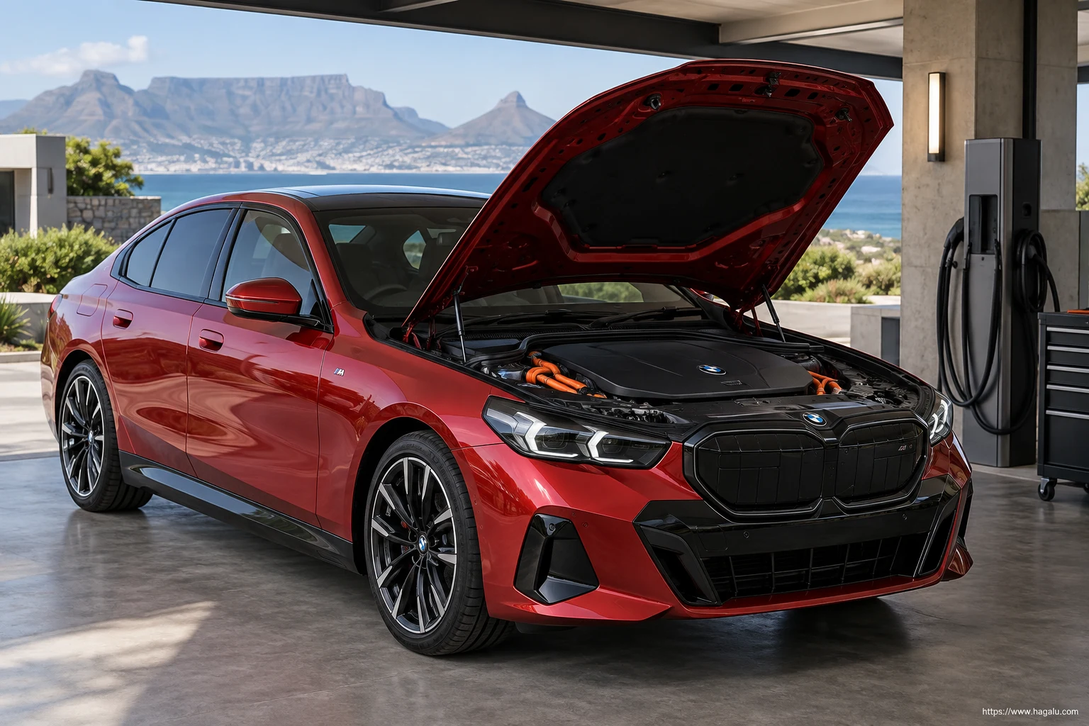 BMW i5 exterior view 5 for South African vehicle comparison